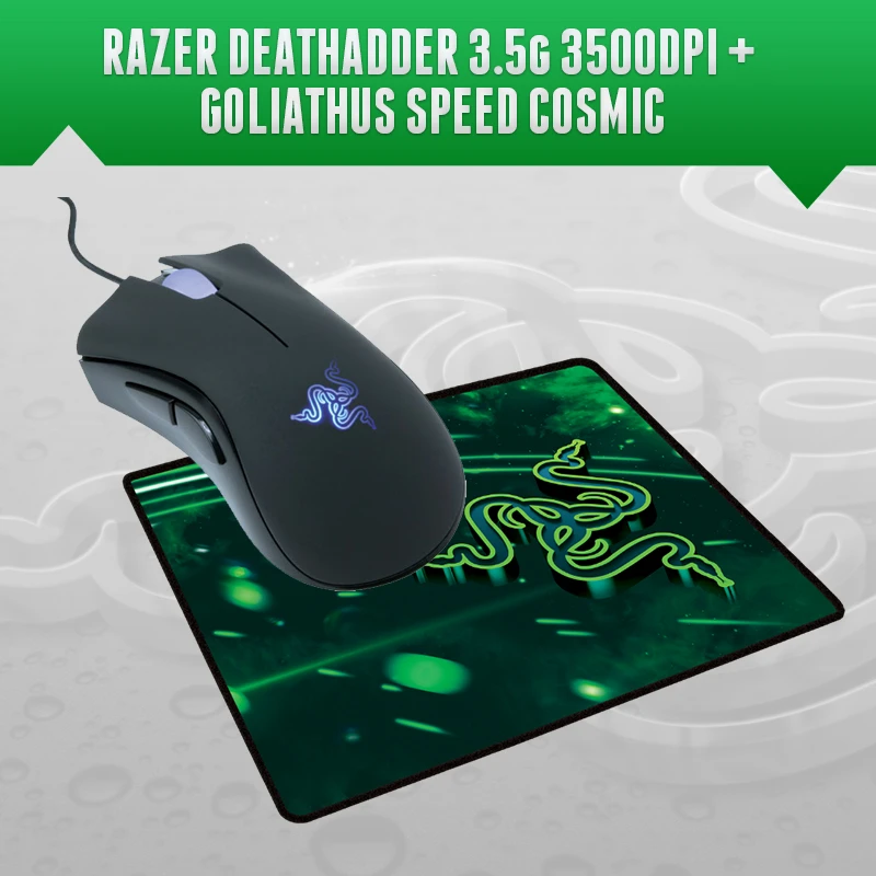 Razer Deathadder 3500 Dpiゲーミングマウス Razer Goliathusスピードcosmic版マウスパッド270ミリメートル 215ミリメートル 3ミリメートル 送料無料 Deathadder 3500 Dpi Dpi Gaming Mouserazer Deathadder 3500 Dpi Aliexpress