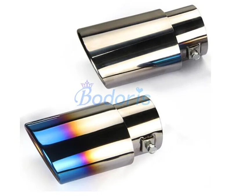 

For Dodge Journey JUCV Fiat Freemont 2013 2014 2015 2016 2018 Exhaust Muffler Tip Stainless Steel Pipe End Car Styling Accessory