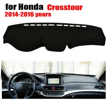 Приборной панели автомобиля чехлы для Honda Crosstour до левый руль тире охватывает тире мат авто dashboard аксессуары