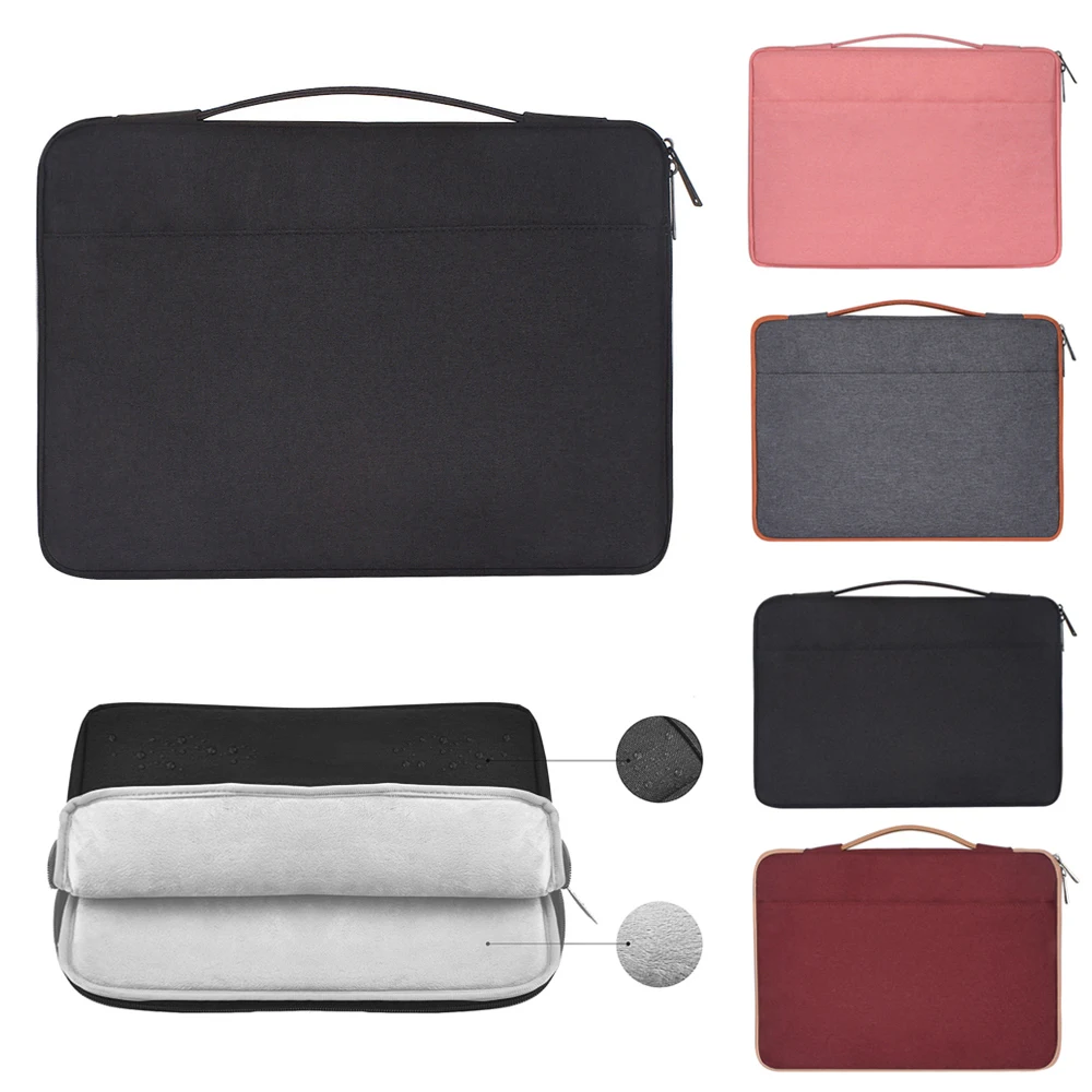 

1PC Laptop Sleeve Case Protective Cover Ultrabook Notebook Pouch Carrying Case Hand bag for MacBook Air Pro Lenovo HP Dell Asus