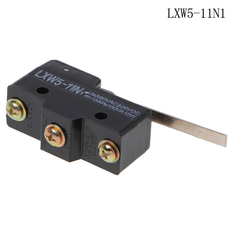 

LXW5-11N1 Micro Limit Switch Long Lever Arm SPDT Snap Action Travel Switch #Sep.12