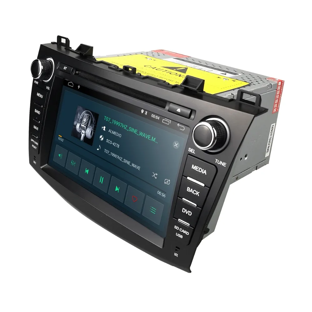 Discount New 8" Android8.1 Car DVD Player for Mazda 3 Mazda3 2010-2013 with BT 4G Wifi Radio GPS 2GRAM SWC RDS DVR DAB DTV Mirror-Link 5