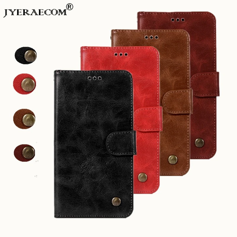 JYERAECOM Retro Flip Case For Nokia 5 PU Leather+Silicon Wallet Cover Phone Fundas | Мобильные телефоны и аксессуары