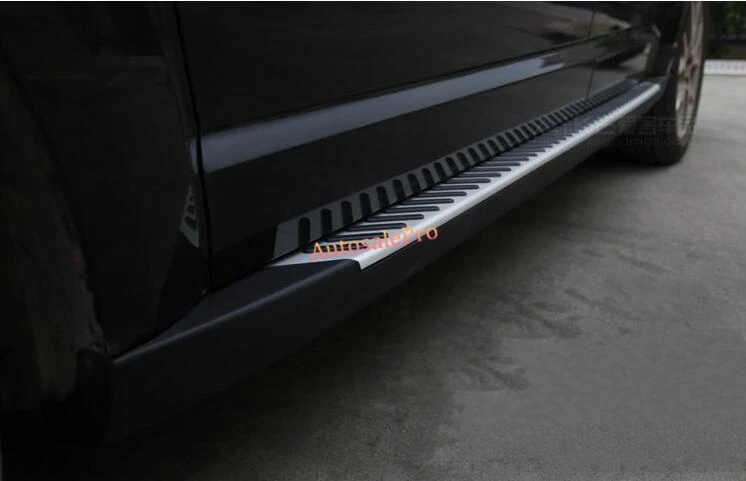 Черный корпус двери Беговая доска боковой бегун шаг бар для Dodge Journey 7 мест 2013