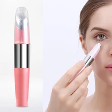 ZL-S1309 массажер для лица вибрирующий ионный массажер для глаз с подогревом Infuser усилитель для лица лифтинг против морщин и старения уход за кожей