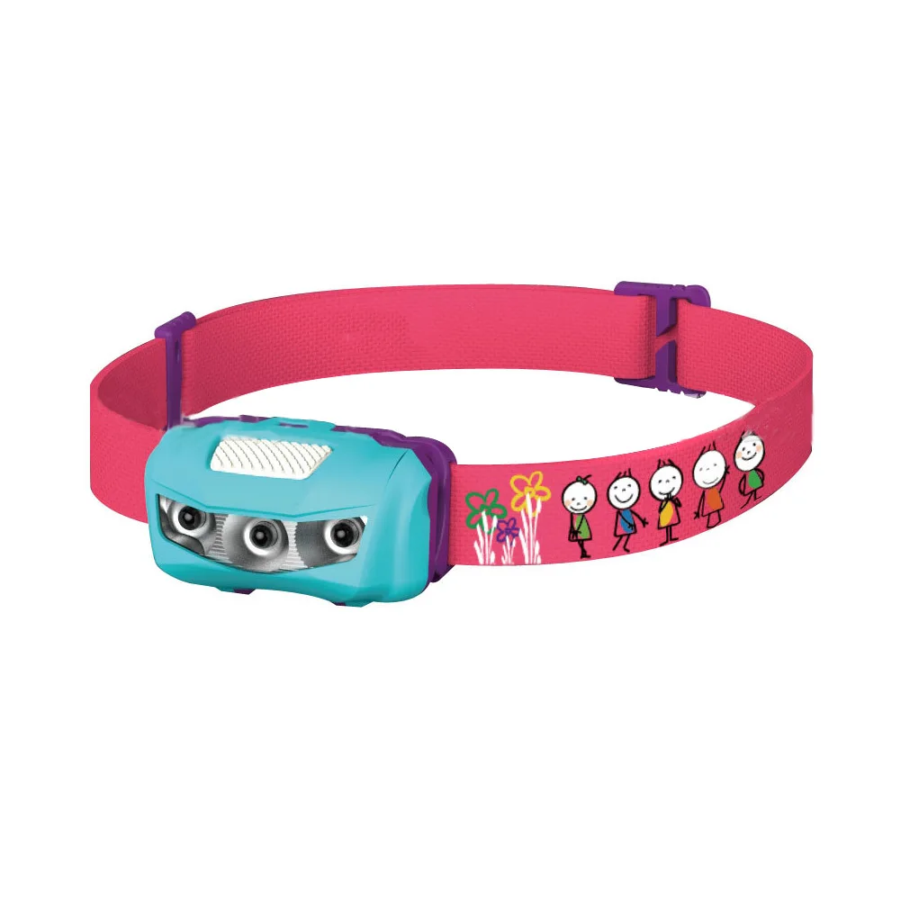 

Child LED Headlamp Battery Powered Flashlight Kid Headlight for Camping Hiking Walking Night Running FI-19ING