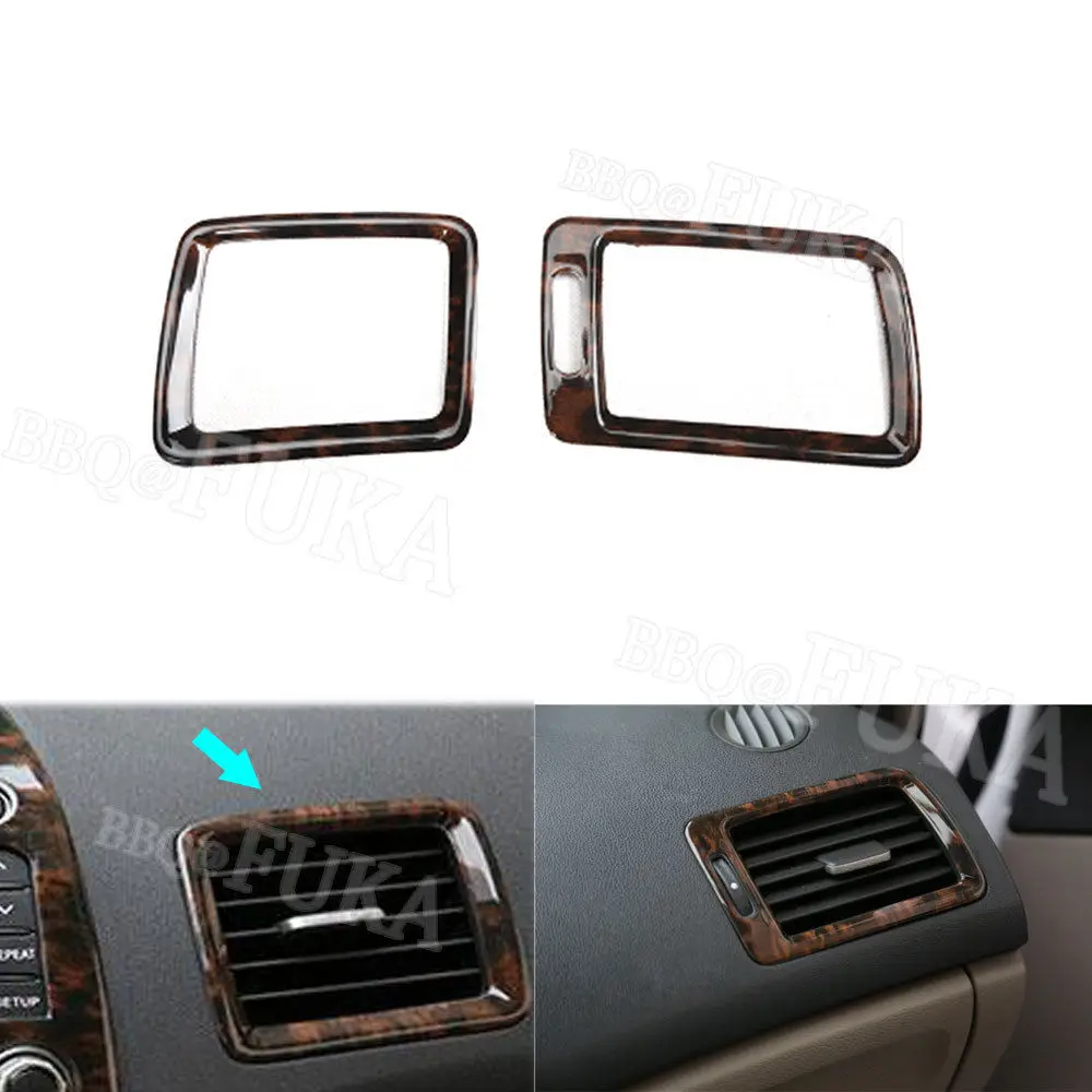 Us 14 87 7 Off For Honda Civic 8th 2004 2005 2006 2007 2008 2009 2010 2011 Abs Interior Front Side Air Vent Outlet Cover Trim Frame Accessories In