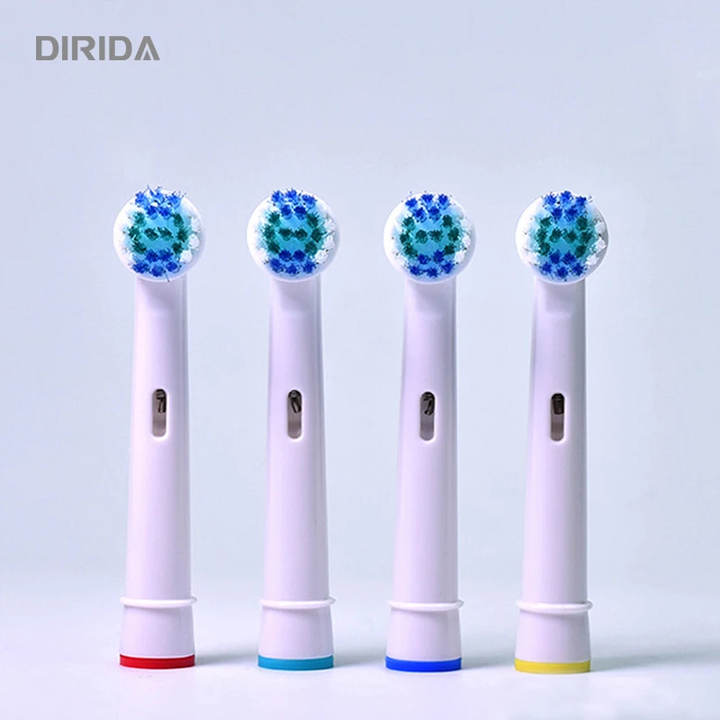 4 шт./упак. сменная электрическая зубная щетка для Braun Oral B мягкая щетина Vitality Dual Clean