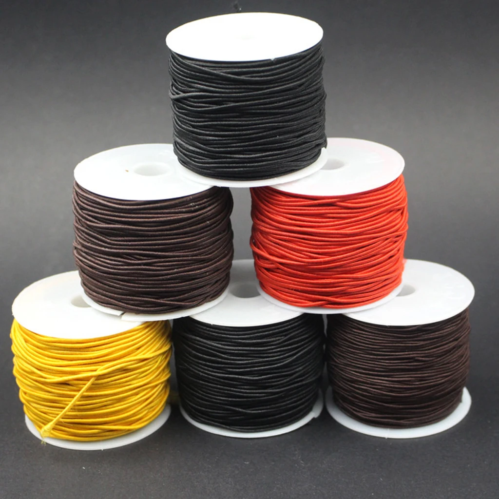 1 Roll Elastic Stretchy Beading Thread Cord String for Jewellery Making