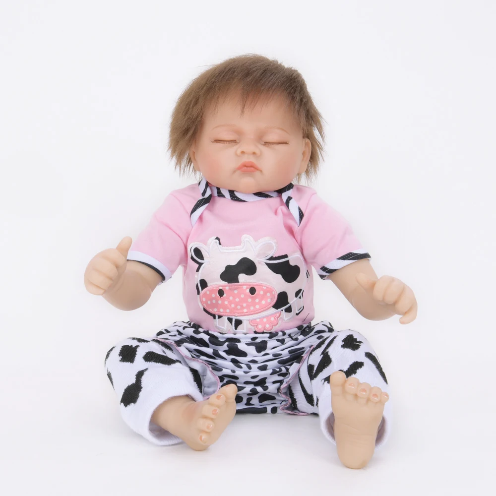 

New model hotsale reborn doll kit Aby Rev DIY blank kit soft cotton body real gentle touch reborn baby doll for kids