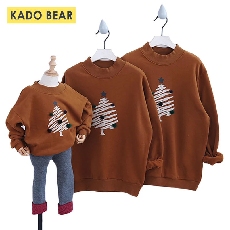 

Christmas Kids Hoodies Family Look Couples Matching Mother Daughter Father Son Winter Outfits Baby Girls Boys Sweatshirt Clothes
