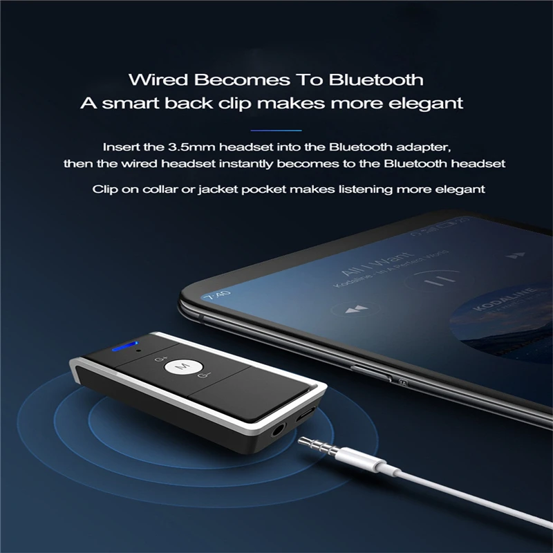 Беспроводной USB Bluetooth адаптер 4,0 3,5 мм разъем Aux аудио Bluetooth Автомобильный приемник Adaptador музыкальный передатчик с микрофоном 19M11