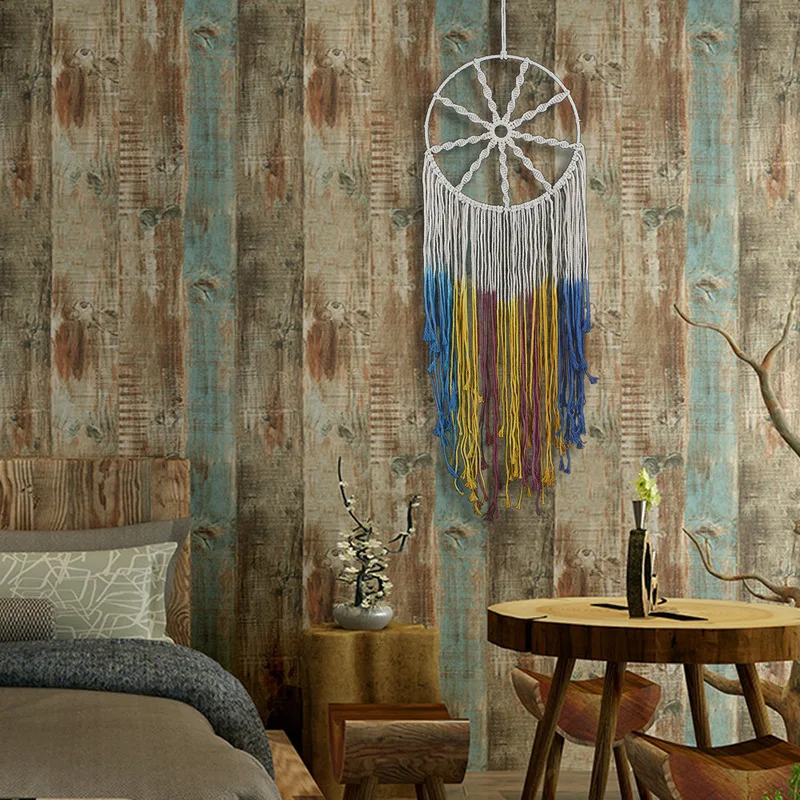 Handmade dream catcher cotton tapestry Bohemian decoration beautiful Rope knitting | Дом и сад