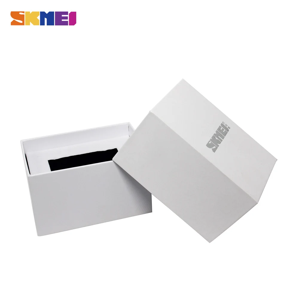 

New Original SKMEI Brand Watch Box White Good Quality Protect Watches For Gift Boxes Caixa De Relogio