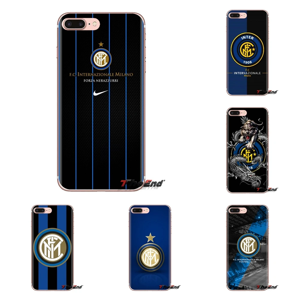 

TPU Transparent Cases Covers For iPod Touch Apple iPhone 4 4S 5 5S SE 5C 6 6S 7 8 X XR XS Plus MAX Internazionale FC Soccer Logo