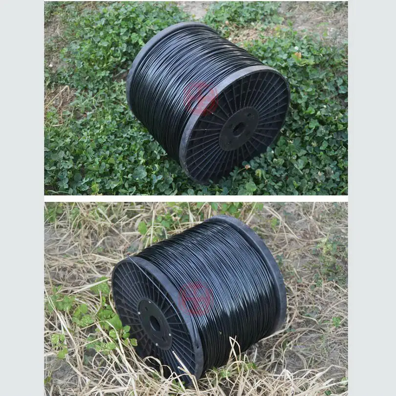 black pvc coated wire rope cable (5)