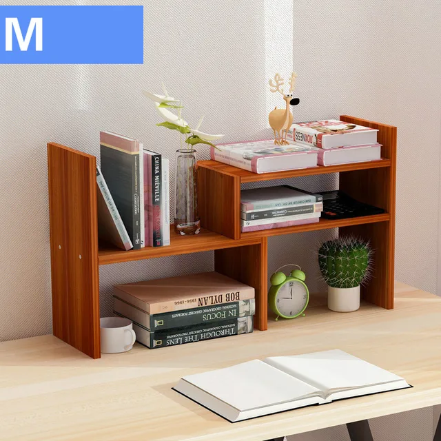 Estantería de escritorio de ordenador creativa estantería simple