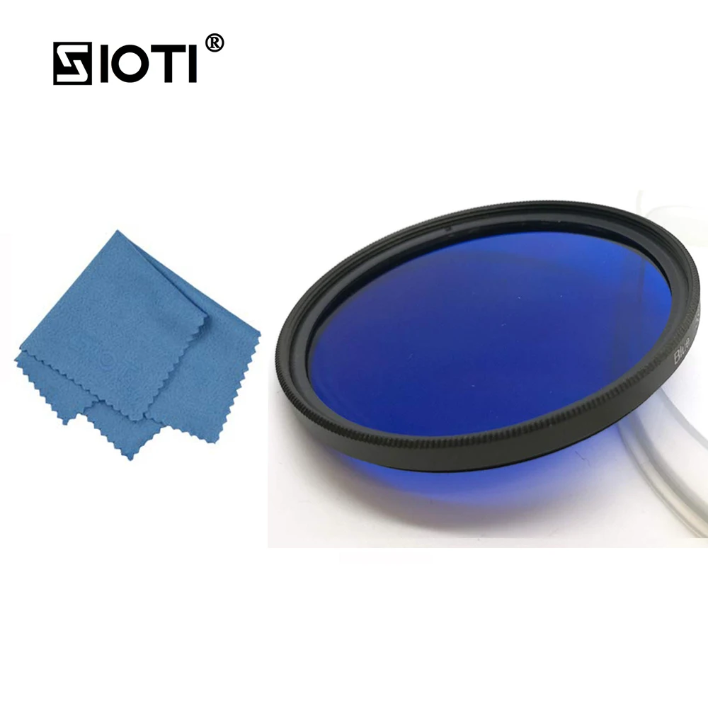 

SIOTI 30/37/43/62/67/72/77mm Full Camera Color Filter with Cleaning Cloth for Canon for Nikon for Sony for DSLR Camera Lens