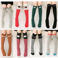 Girl Socks 3-12 Years Old Cotton New Summer Korean Version Long Tube Princess Children's Knee Socks Kids Dance Socks 2