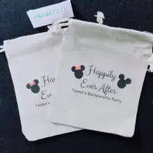 Пользовательские мышь пара свадебные похмелье комплект пользу подарок Добро пожаловать мешки девичник курица девичник вечерние подарок сумки мешки для конфет