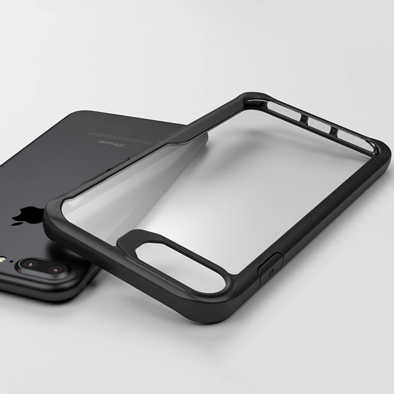 Case For iPhone X 10 7 Transparent Shockproof Cover 8 Coque 6 6s Plus 5 5s SE |
