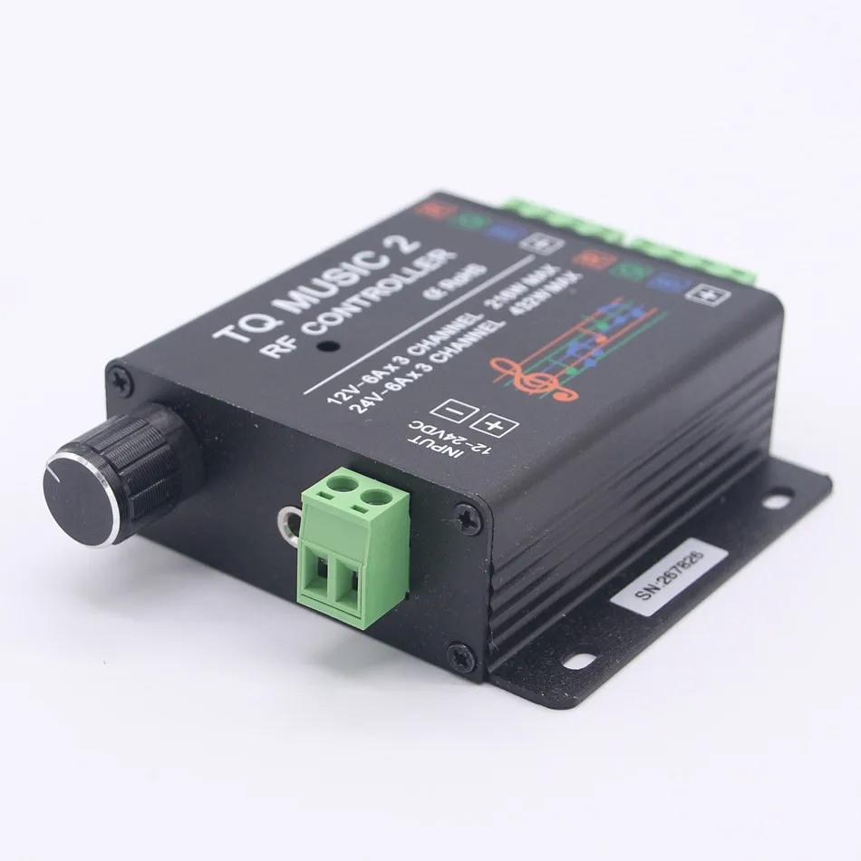 BEILAI DC 12 В 24 Поддержка Wi Fi музыка RGB светодиодный контроллер RF аудио контроль 18A 3
