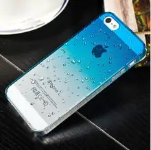 Phone Protective Shell Fresh 3D Raindrops Waterdrop Gradient font b Cases b font font b Cover