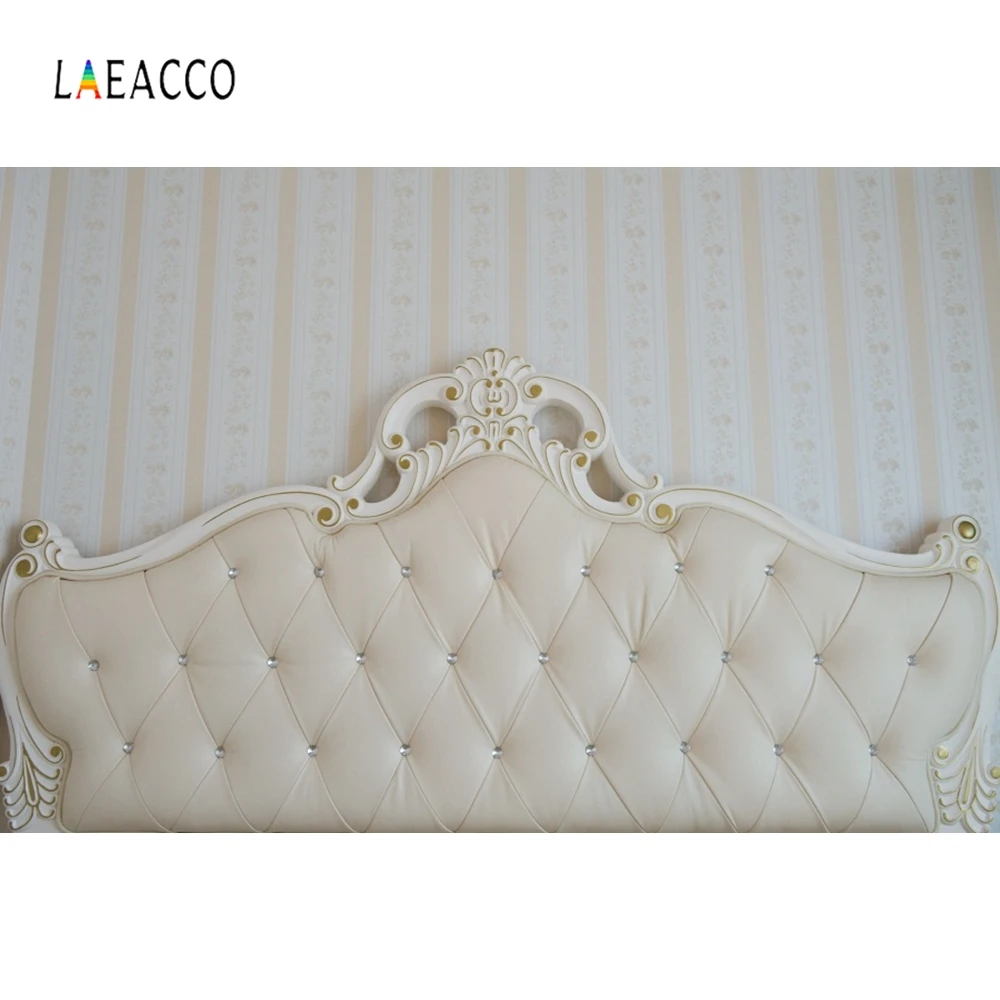 Laeacco Headboard Luxurious Low-key Anchor Chandelier Photography Background Customized Photographic Backdrops For Photo Studio Laeacco Headboard Luxurious Low-key Anchor Chandelier Photography Background Customized Photographic Backdrops For Photo Studio