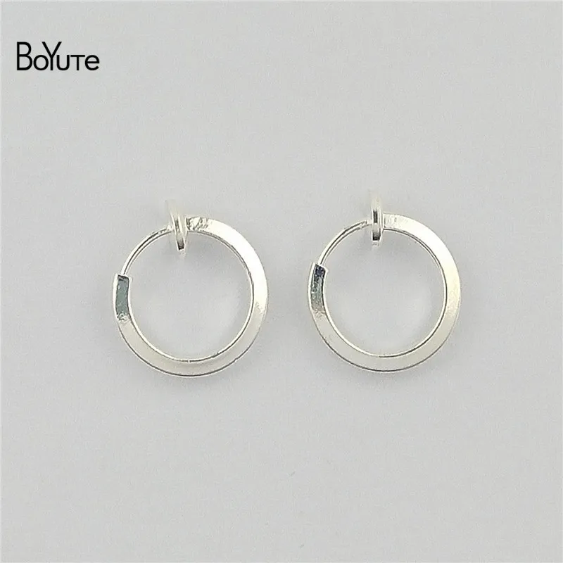 BoYuTe 5 Pairs 111.8MM Metal Copper No Pierced Spring Ear Clip Ear Cuff Earrings Jewelry Accessories (3)