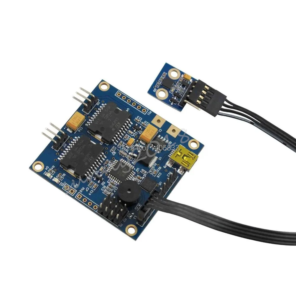 

AlexMos BGC V2.4 8bit 2-Axis Simple Brushless Gimbal Controller & IMU Sensor
