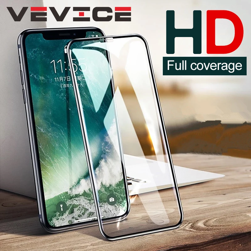

For iPhone X XS XR XS MAX 7 8 6 6S Plus Luxury Colorful Screen Protector Film For iPhone 7 8 X XS XR XS MAX 9H HD Tempered Glass