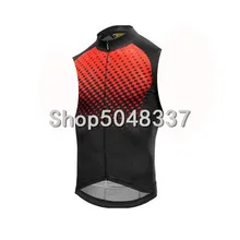 Mavic летние майки для велоспорта дышащий Быстросохнущий материал велосипедный жилет без рукавов майки для велоспорта Спортивная одежда для велоспорта
