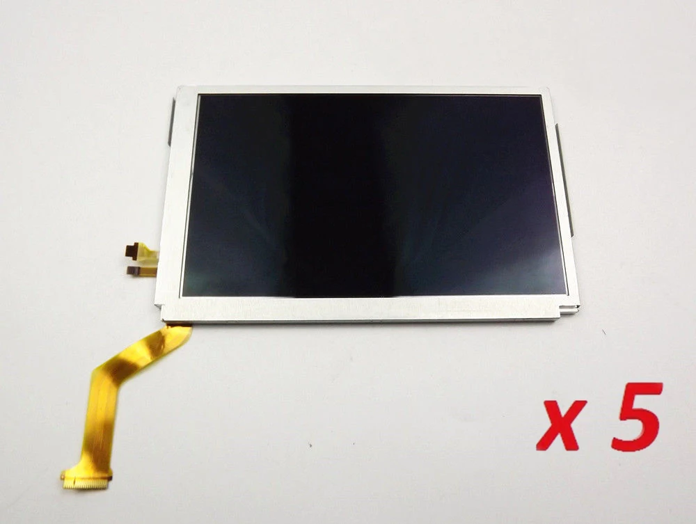 5pcs BRAND NEW FOR NINTENDO NEW 3DS REPLACEMENT TOP UPPER LCD SCREENin