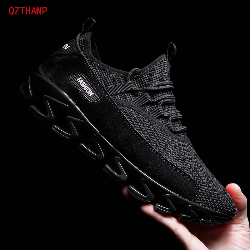 جديد الأزياء Krasovki حذاء رجالي كاجوال الذكور رياضية تنفس الانزلاق على رجل Footwears Sapato Masculino حذاء مريح 38-44