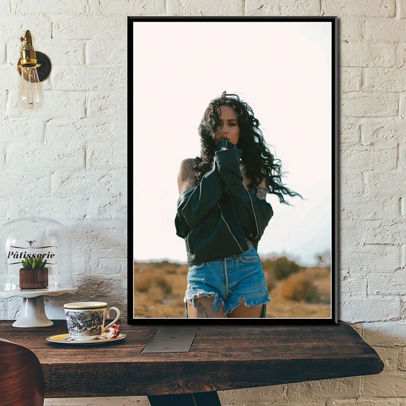 P388 Kehlani Поп музыка певица звезда Искусство Живопись Шелковый Холст плакат