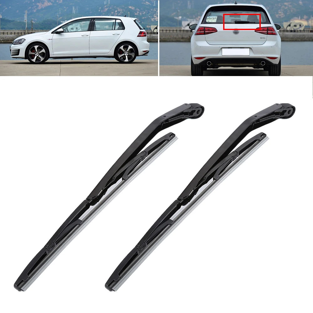 Rear Wiper HLEST Window Rear Wiper Arm + Blade For VW Gol I to V Polo