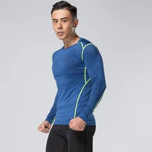 HAMEK, мужские компрессионные колготки с базовым слоем, спортивные штаны для футбола, баскетбола, тренажерного зала, фитнеса, с длинным рукавом, бодибилдинг, одежда для спортзала