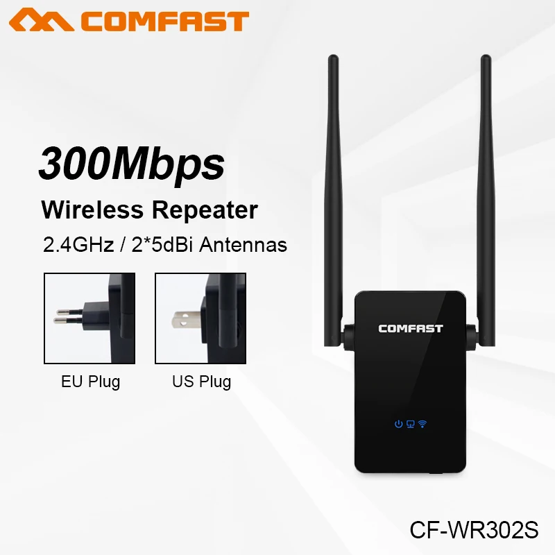 Comfast CF-WR302S Беспроводной Wi-Fi маршрутизатор повторитель 300 м 10dBi антенна ретранслятор Wi-Fi 802.11N/B/G Roteador Wi-Fi Rang Extender