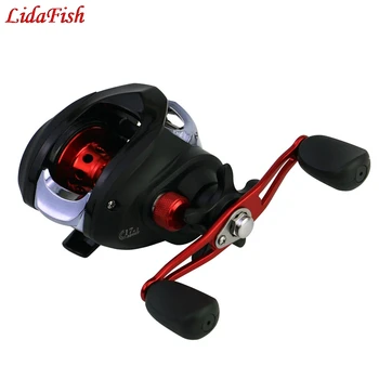 

Baitcasting Reel High Speed 6.3:1 Gear Ratio Fresh/Saltwater Magnetic Brake System Fishing Reel