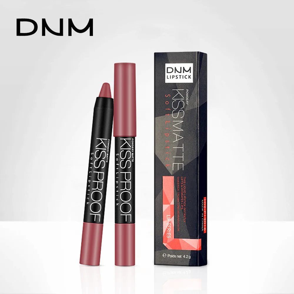 

Waterproof Lipstick Matte Pumpkin Color Lipstick Eat Earth Rich Vitamin E Moisturizing Lipstick Fashion Design high Quality G605