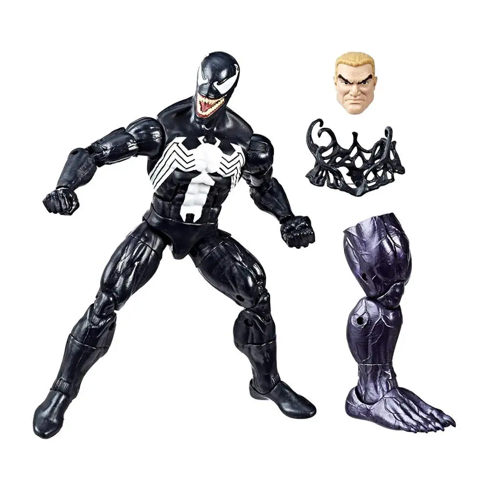 2pcs Marvel Universe Venom Action Figure Toys 6in Spider-man Series Doll Gift