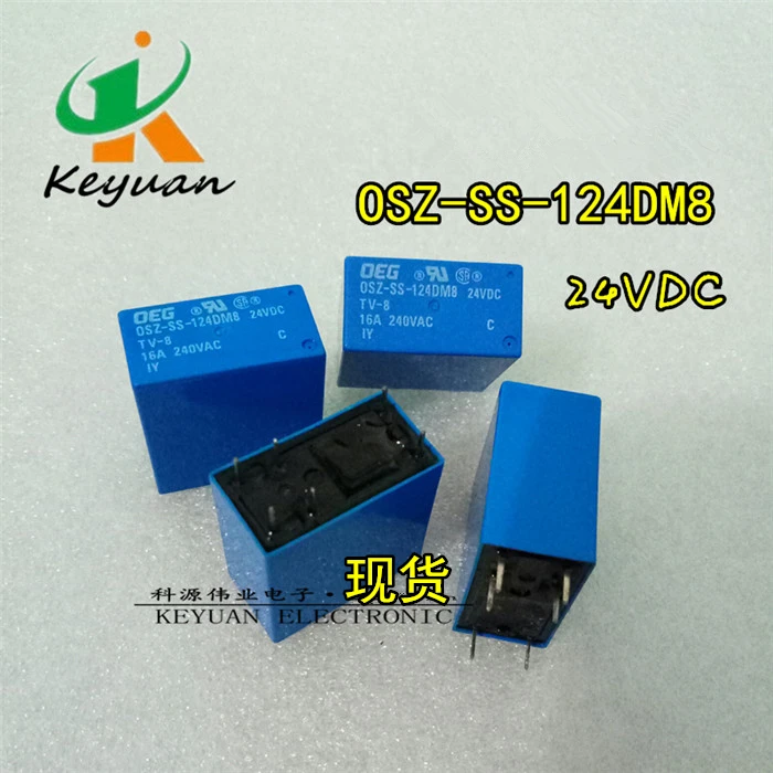 

OSZ-SS-124DM8 24VDC OEG TV-8 16A 240VAC 24VDC