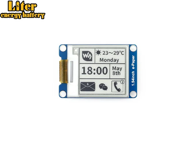Waveshare1.54inch e-Paper/E-Ink display 200x200 интерфейс SPI для Raspberry Pi и т. Д. цвет двух дисплеев: