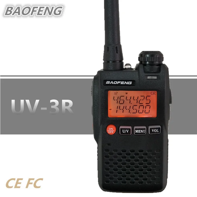 

BAOFENG UV-3R Mini Radio Kid Walkie Talkie UHF VHF Ham CB Radio Station Two Way Radio Woki Toki Amateur HF Transceiver 3R Telsiz