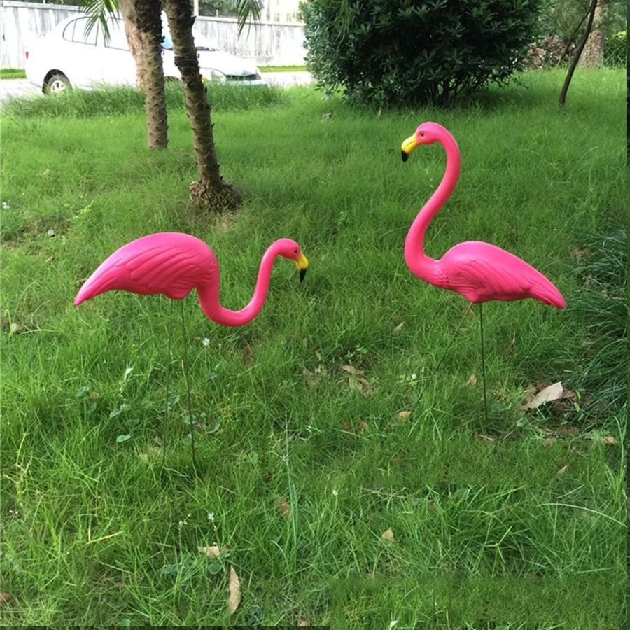 10ペア ロットプラスチックピンクフラミンゴ庭 庭や芝生アート飾り結婚式の装飾庭の装飾 Decorative Garden Signs Garden Decor Potsgarden Metal Decor Aliexpress