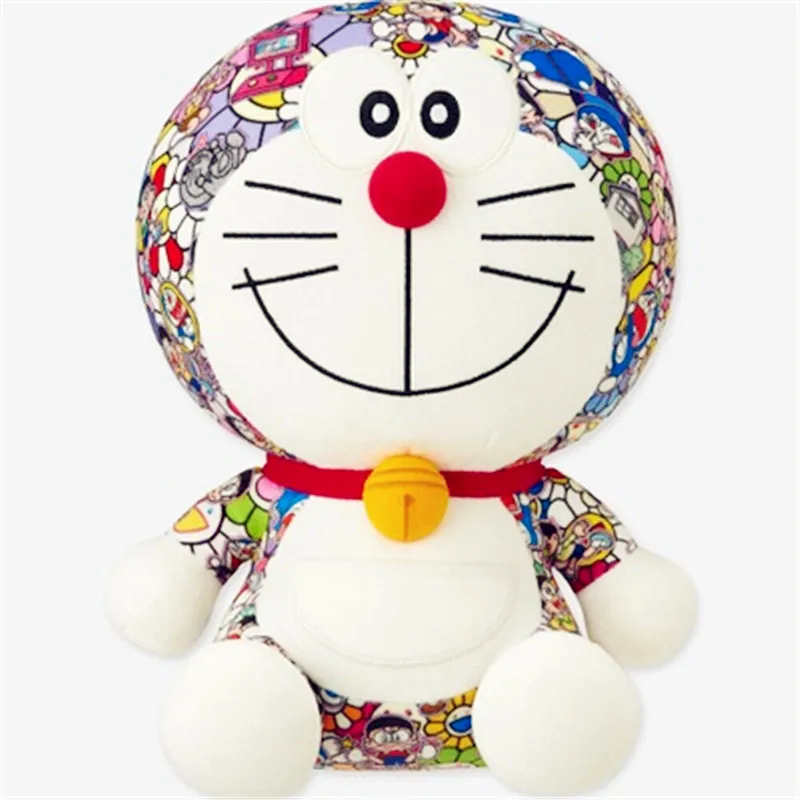 Медиком игрушка OriginalFake KAWS мультфильм печати Doraemon мягкая игрушка фигурку Коллекция Модель G1493