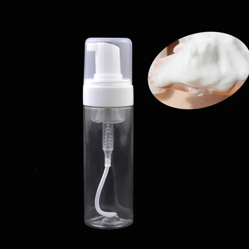 60ml Clear DIY Foam Bubble Tattoo Tool Empty Bottle Soap Blister Bottle High Quality Tattoo Accessories 4