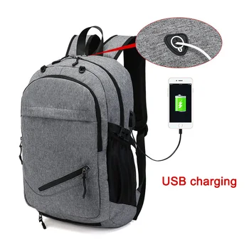 

2019 New Fashion Men Sport Basketball Backpack USB Charging Port Laptop Bag Waterproof for Students MSJ99