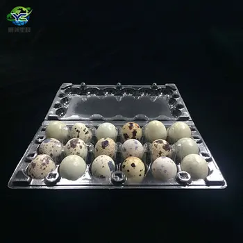 

18 Holes 198*41*133cm Quail Eggs Container Plastic Clear Egg Packing Storage Boxes Wholesale Free Shipping 900pcs/lot