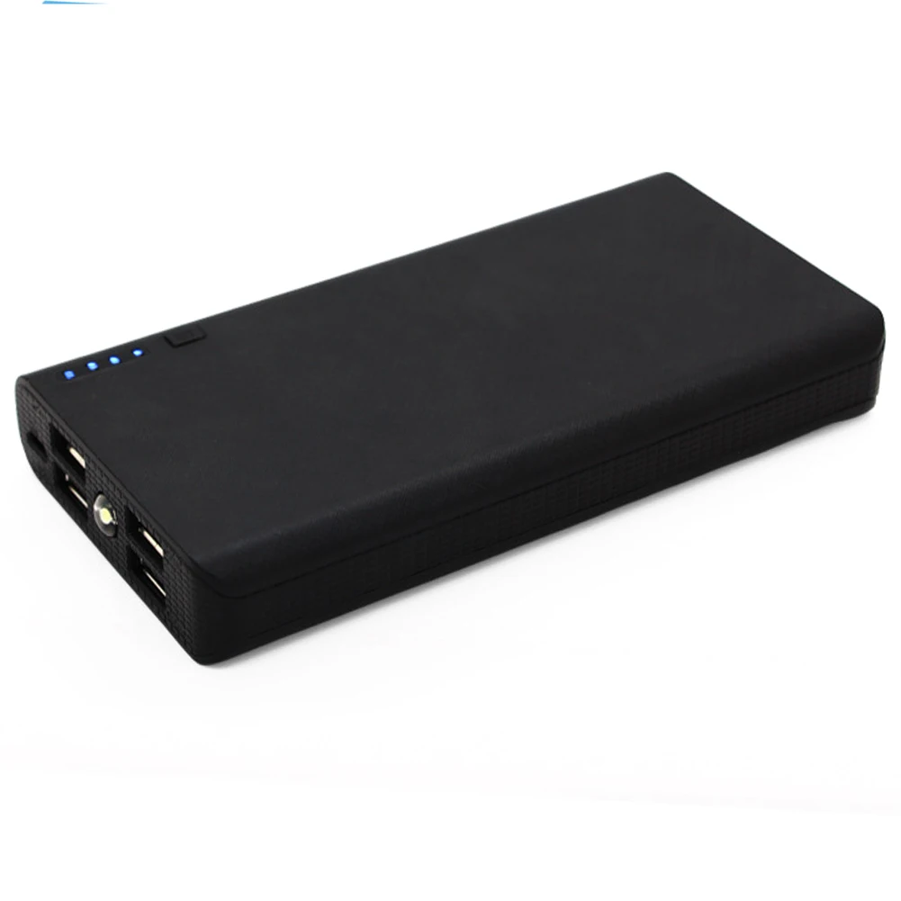 Чехол пластиковый 4 usb порта power Bank держатель батареи браслет корпус